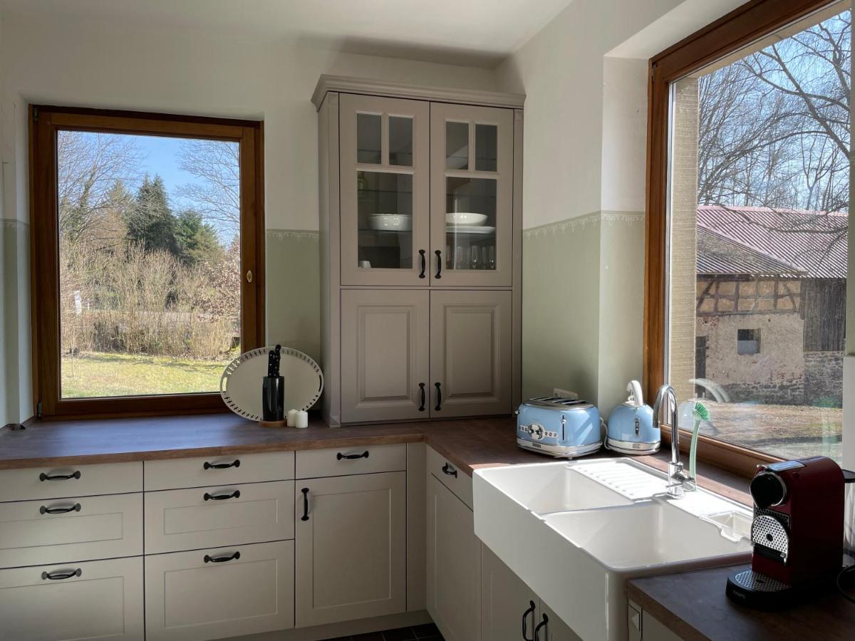 Schellnhof Forsthaus Am Waldrand Apartment Nidda Ngoại thất bức ảnh