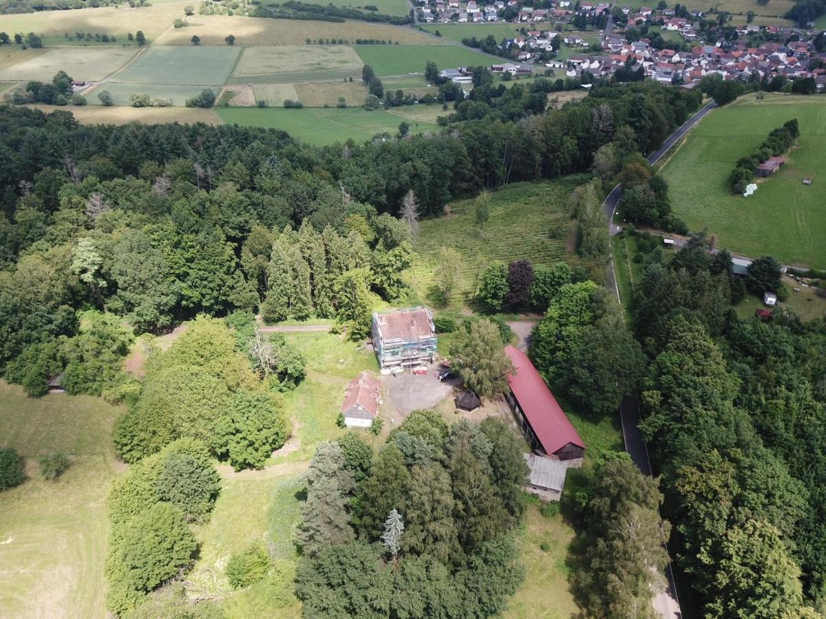 Schellnhof Forsthaus Am Waldrand Apartment Nidda Ngoại thất bức ảnh