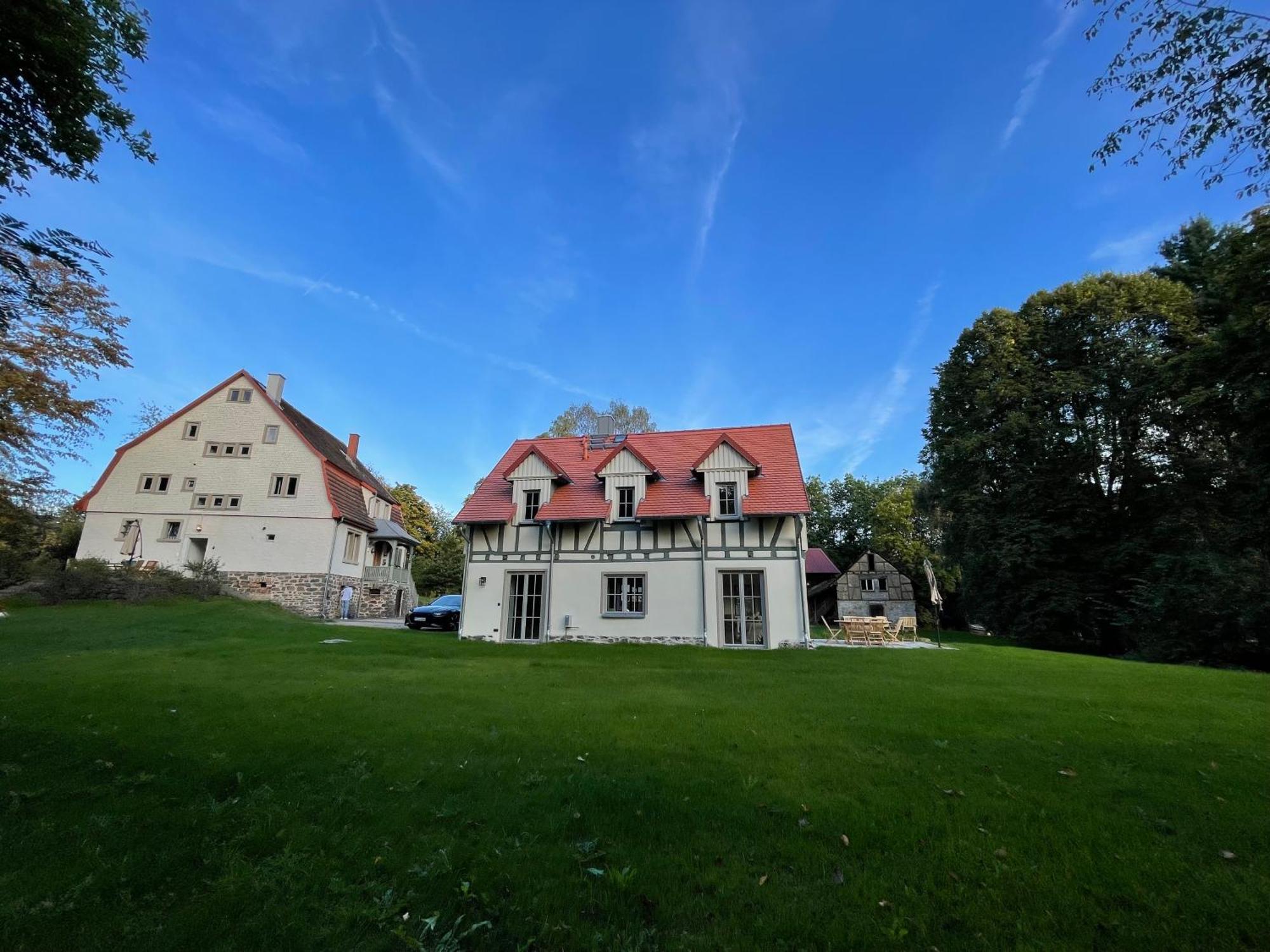 Schellnhof Forsthaus Am Waldrand Apartment Nidda Ngoại thất bức ảnh
