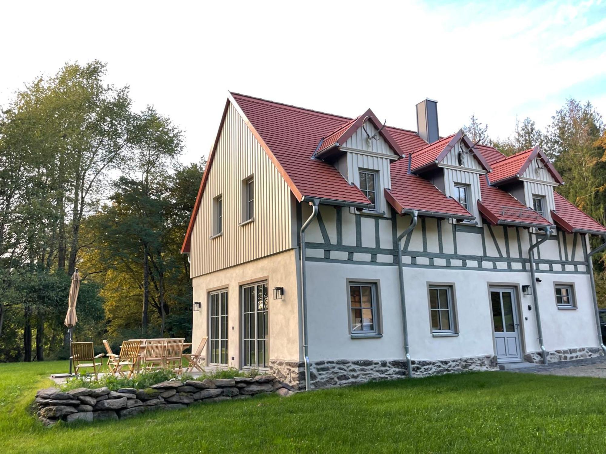 Schellnhof Forsthaus Am Waldrand Apartment Nidda Ngoại thất bức ảnh